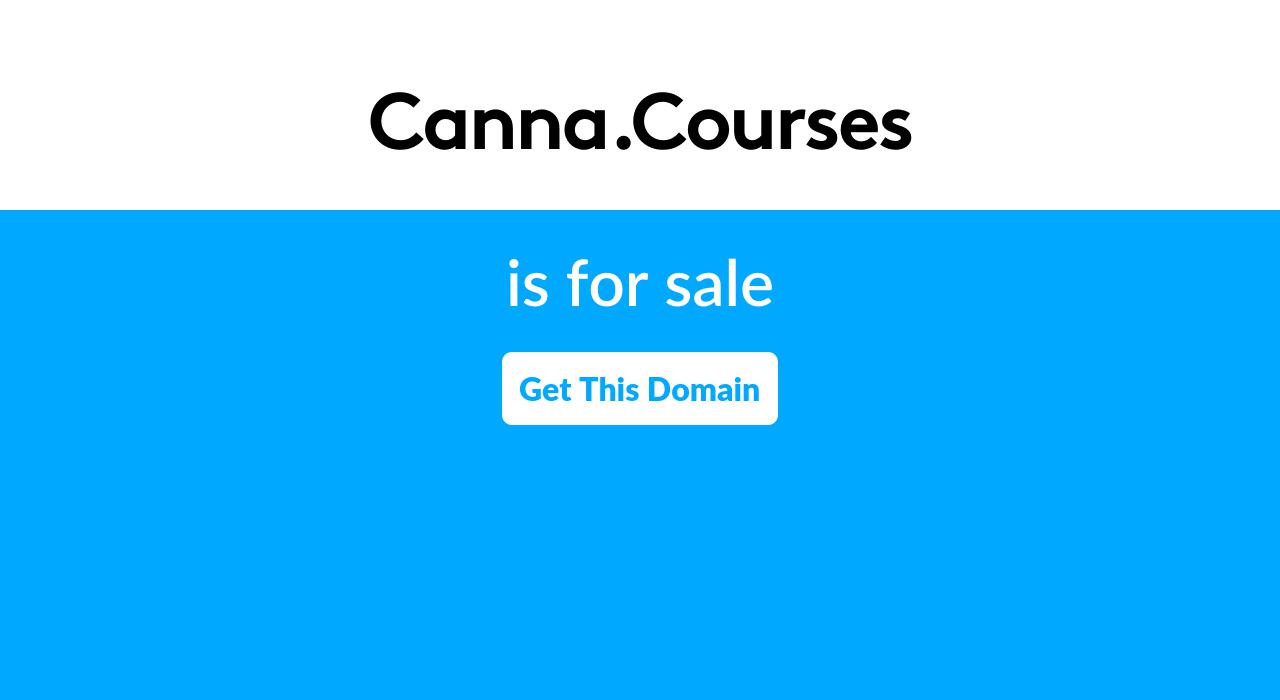 Canna.Courses