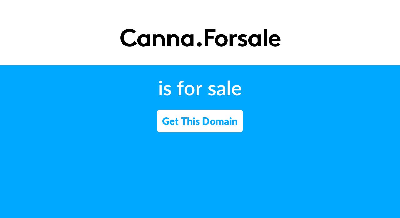 Canna.ForSale